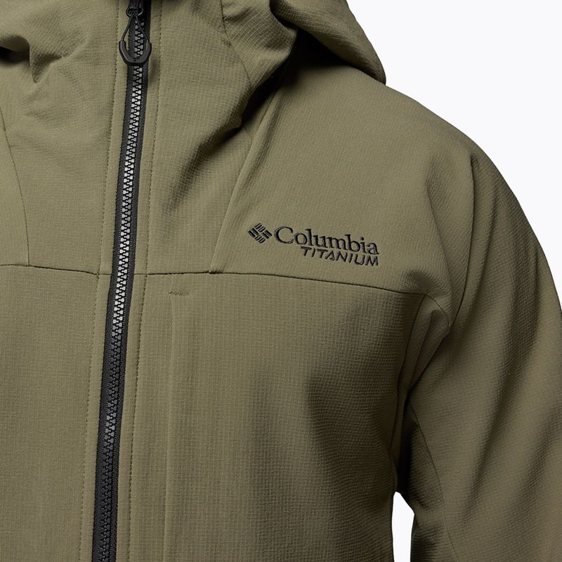 Softshell-Jacke für Herren Columbia Tennen Mountain Hooded Softshell stone green 10