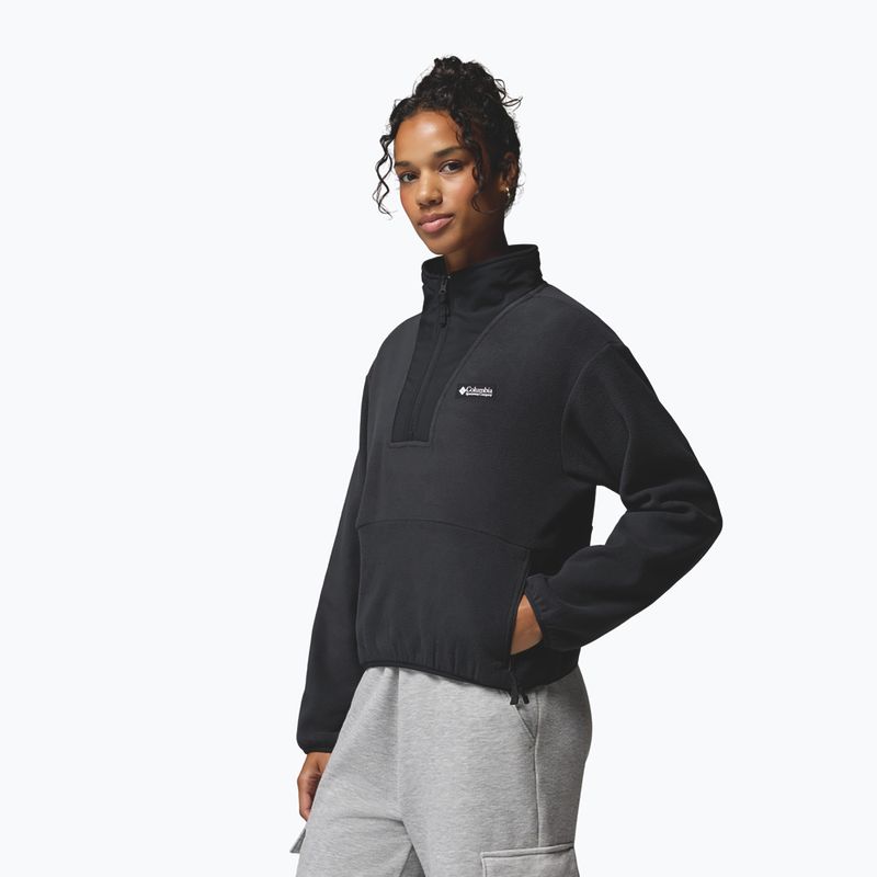 Fleecejacke für Damen Columbia Sequoia Grove II Half Zip Fleece Black 4