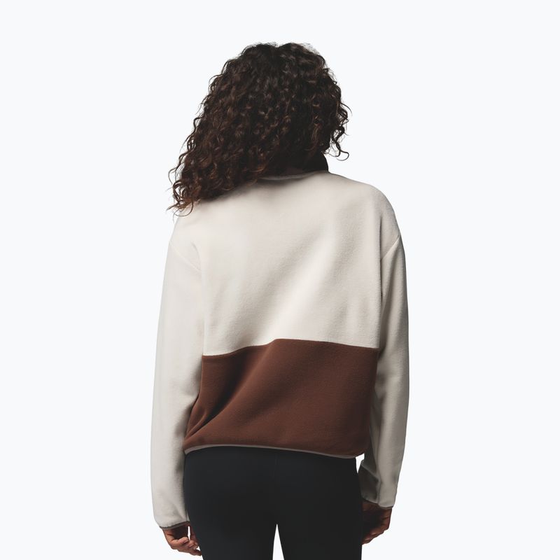 Fleecejacke für Damen Columbia Sequoia Grove II Half Zip Fleece dark stone/tobacco/iron 3