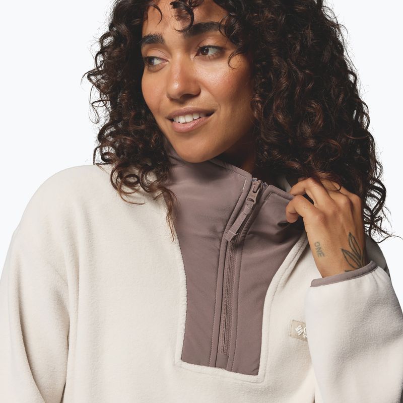 Fleecejacke für Damen Columbia Sequoia Grove II Half Zip Fleece dark stone/tobacco/iron 5