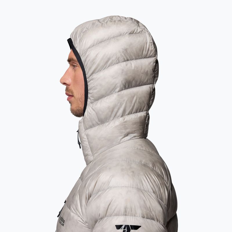 Herren-Daunenjacke Columbia Arctic Crest Down Hooded flint grey 7
