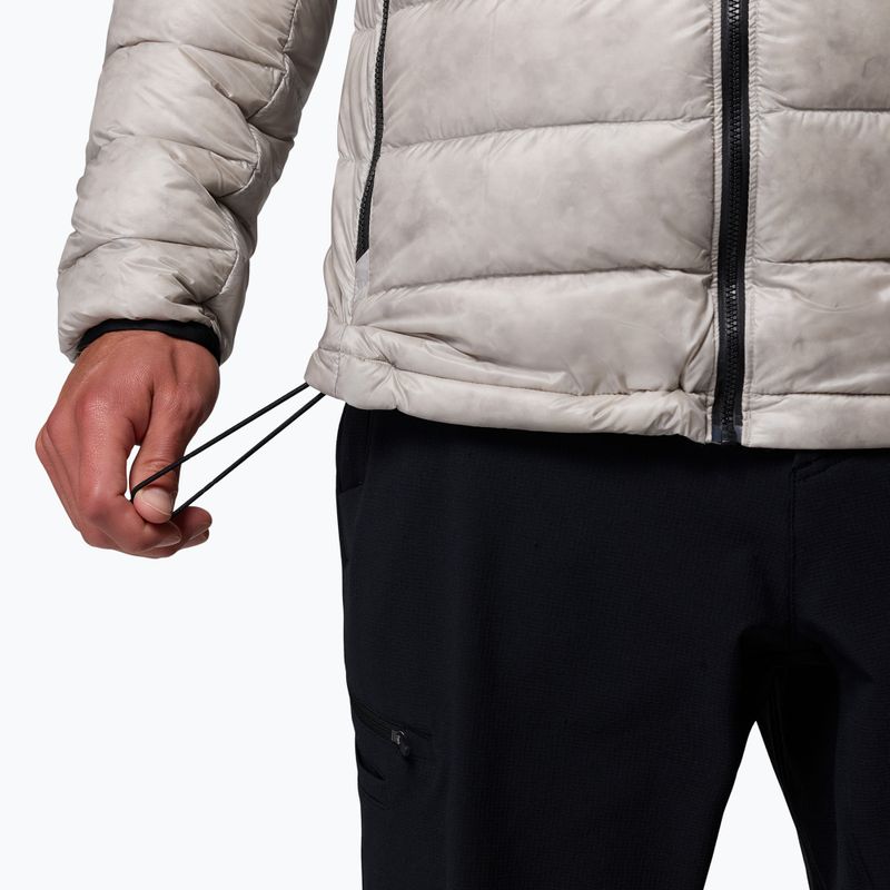 Herren-Daunenjacke Columbia Arctic Crest Down Hooded flint grey 10