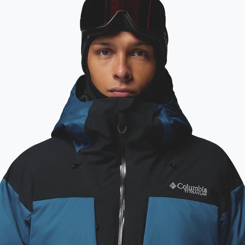 Herren-Skijacke Columbia Glacier Ridge Down phoenix blue/black 6