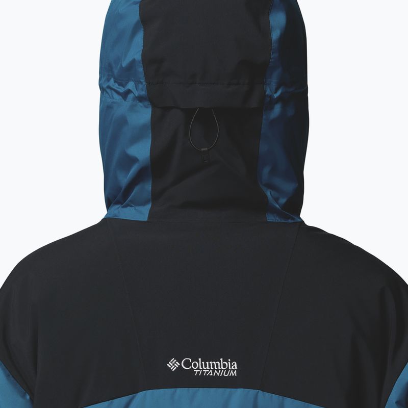 Herren-Skijacke Columbia Glacier Ridge Down phoenix blue/black 7
