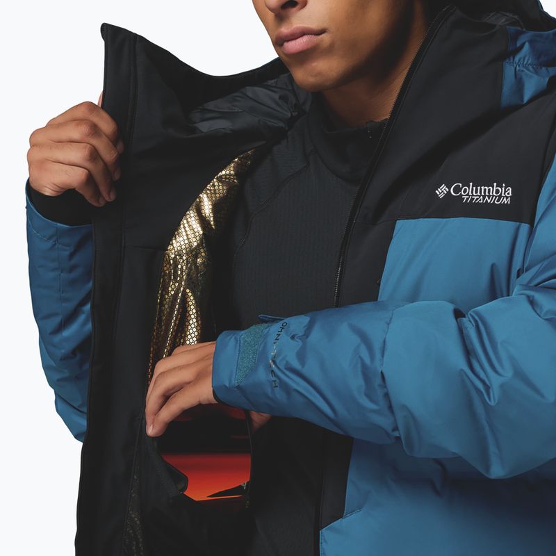 Herren-Skijacke Columbia Glacier Ridge Down phoenix blue/black 9
