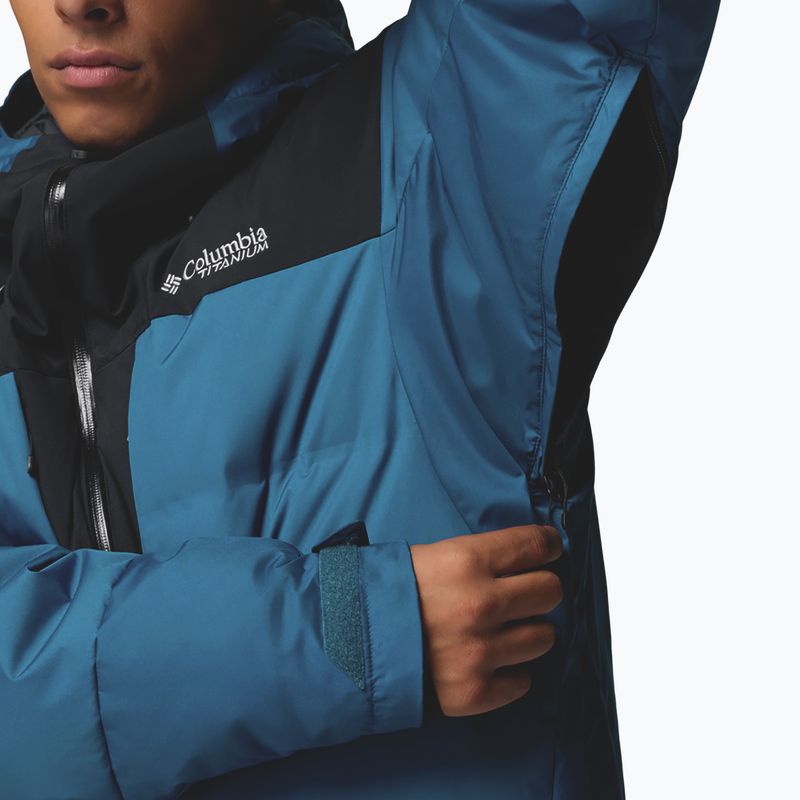 Herren-Skijacke Columbia Glacier Ridge Down phoenix blue/black 10