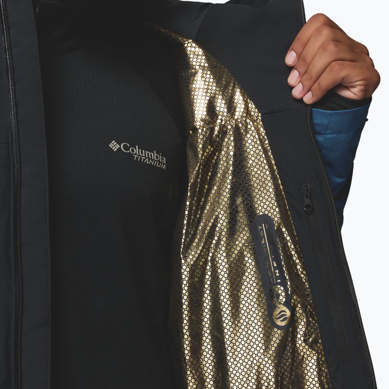 Herren-Skijacke Columbia Glacier Ridge Down phoenix blue/black 11