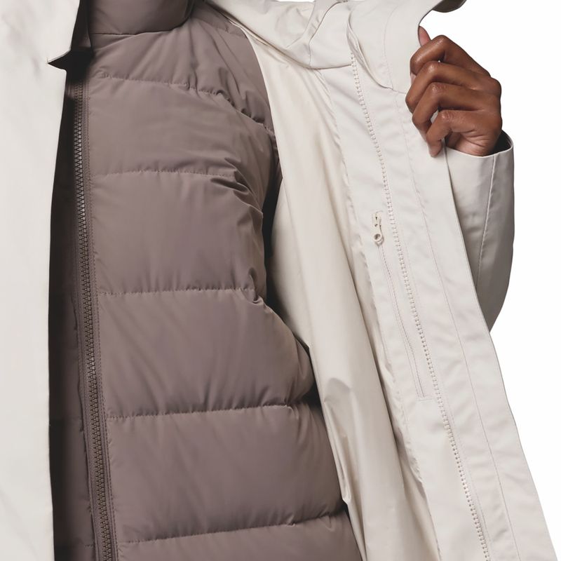 Damen-Daunenjacke Columbia Amaze Puff Interchange dark stone 9