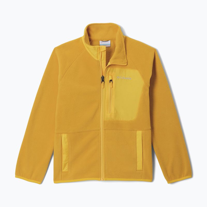 Kinder Fleecejacke Columbia Fast Trek V Full Zip squash/stinger