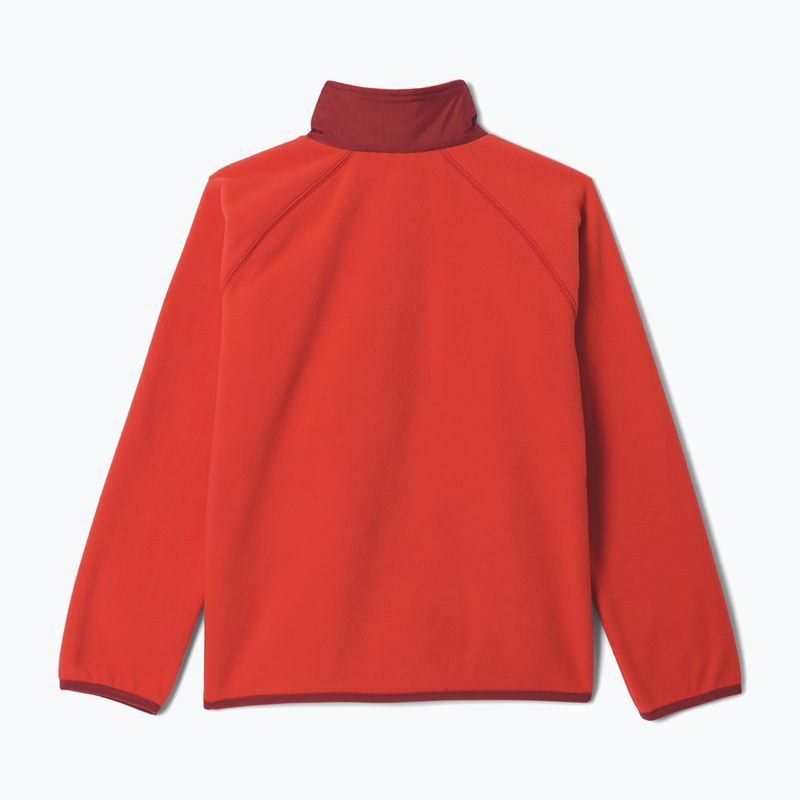 Kinder Fleecejacke Columbia Fast Trek V Full Zip super sonic/red oxide 2