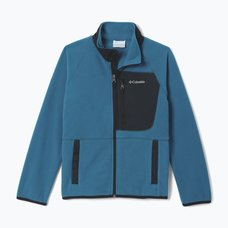 Kinder Fleecejacke Columbia Fast Trek V Full Zip phoenix blue/black
