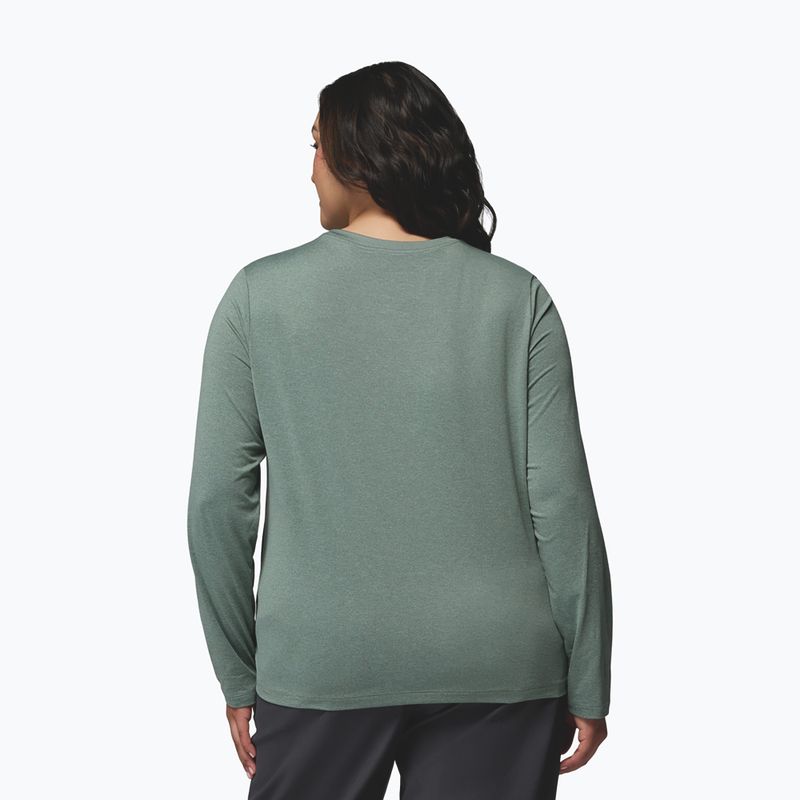 Damen-Longsleeve Columbia Parsons Point LS Graphic Tee sedona sage heather/all terrain 3