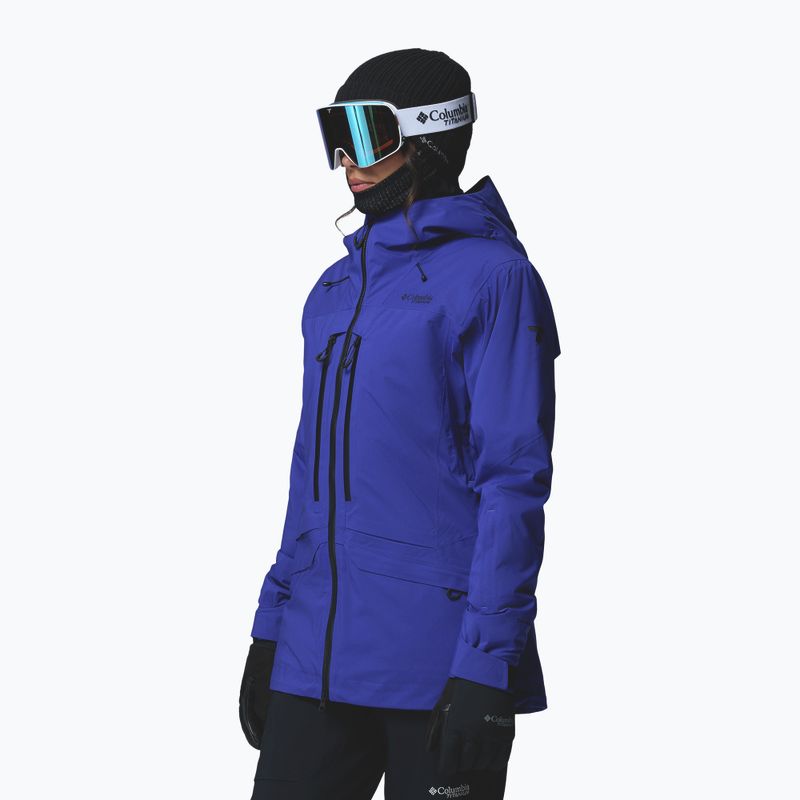 Damen-Skijacke Columbia Platinum Peak Insulated purple quartz 4