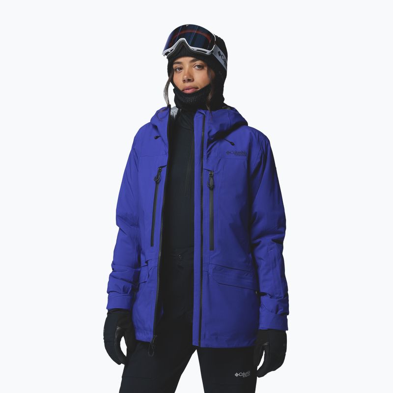 Damen-Skijacke Columbia Platinum Peak Insulated purple quartz 5