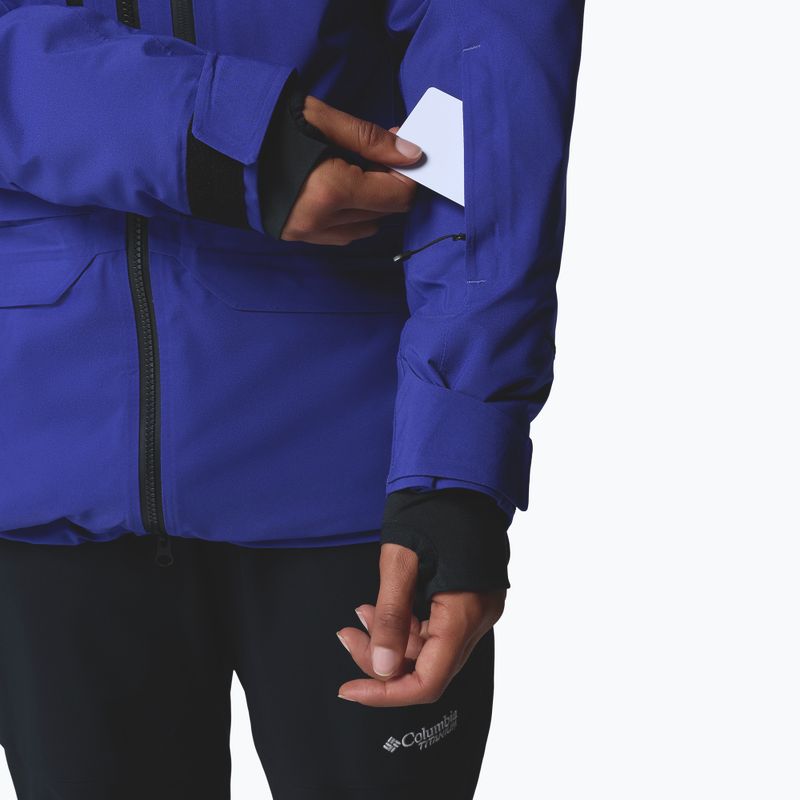 Damen-Skijacke Columbia Platinum Peak Insulated purple quartz 10