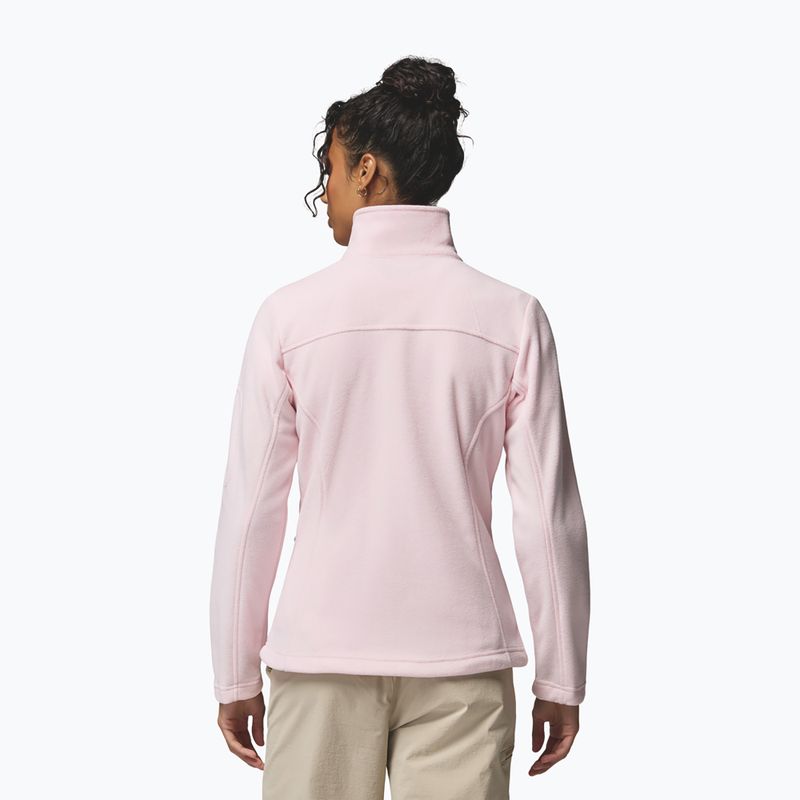 Fleecejacke für Damen Columbia Fast Trek II powder pink 3