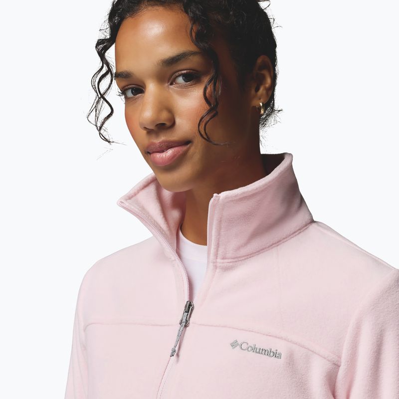 Fleecejacke für Damen Columbia Fast Trek II powder pink 6