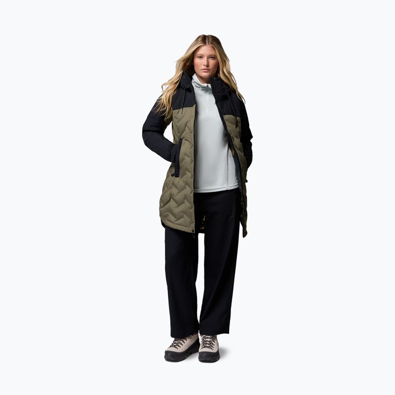 Damen Daunenmantel Columbia Mountain Croo III Mid Down stone green/black 2