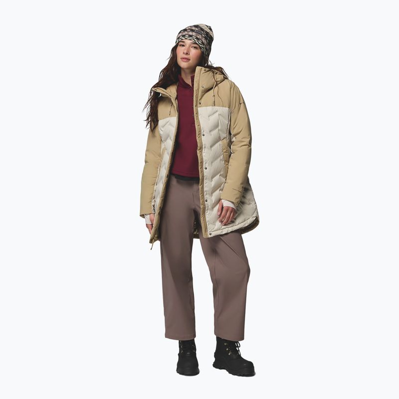 Damen-Daunenjacke Columbia Mountain Croo III Mid Down dark stone/beach 2