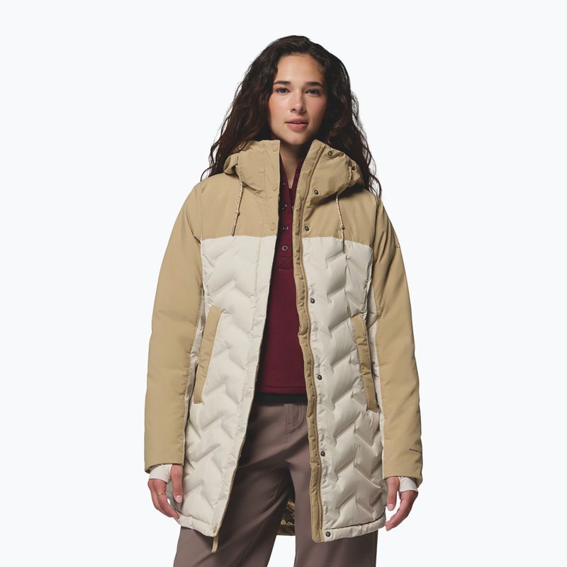 Damen-Daunenjacke Columbia Mountain Croo III Mid Down dark stone/beach 4