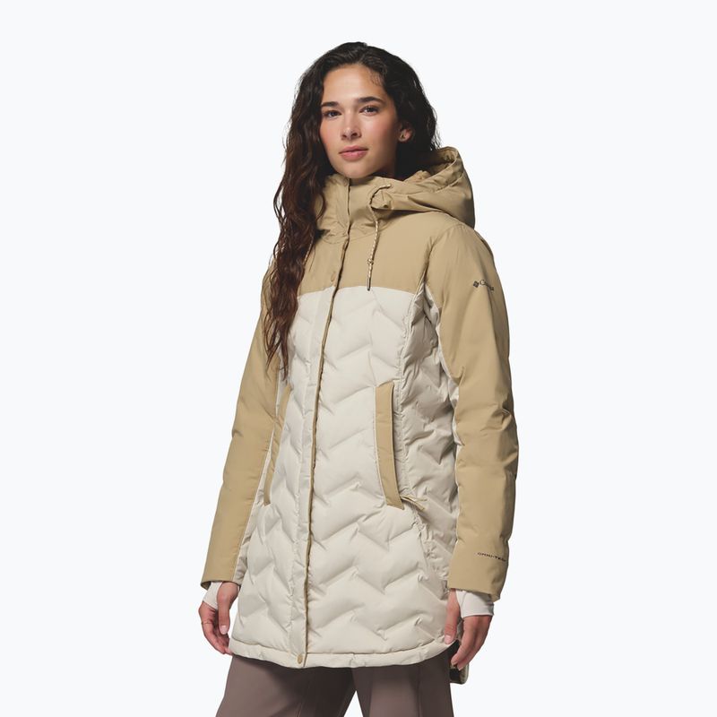 Damen-Daunenjacke Columbia Mountain Croo III Mid Down dark stone/beach 5