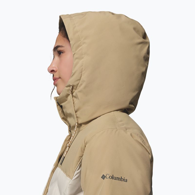 Damen-Daunenjacke Columbia Mountain Croo III Mid Down dark stone/beach 7