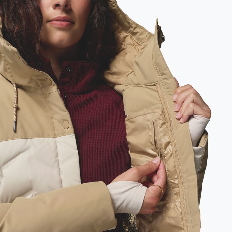 Damen-Daunenjacke Columbia Mountain Croo III Mid Down dark stone/beach 8