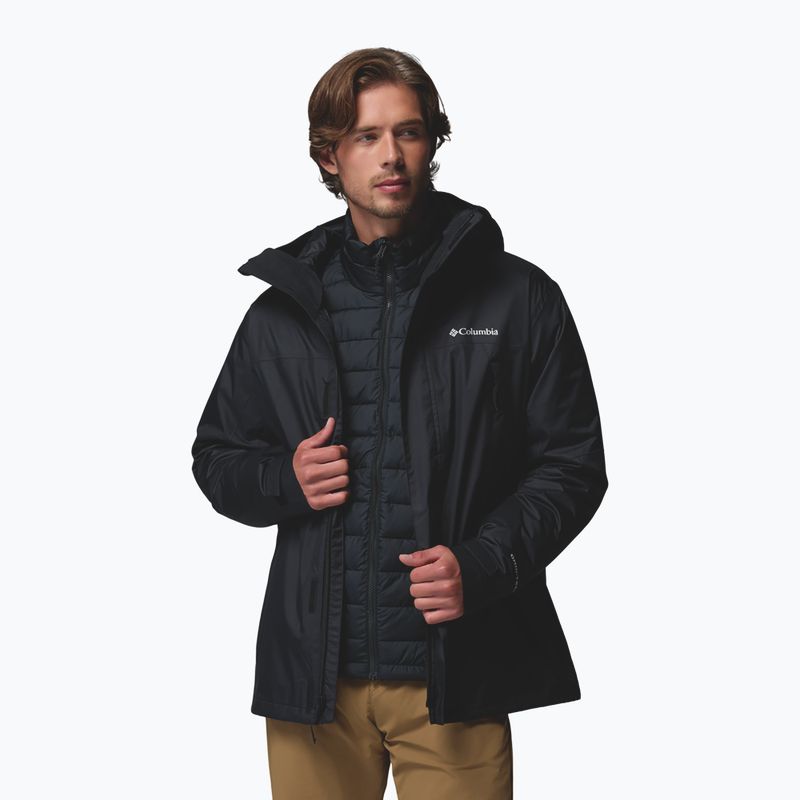 Herren-Regenjacke Columbia Inner Limits Interchange black 6