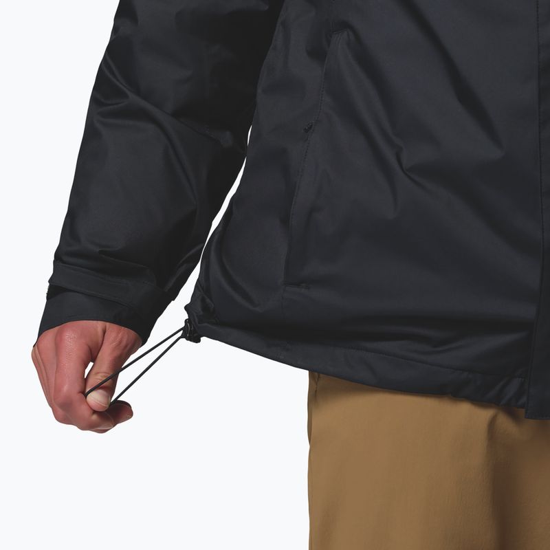 Herren-Regenjacke Columbia Inner Limits Interchange black 9