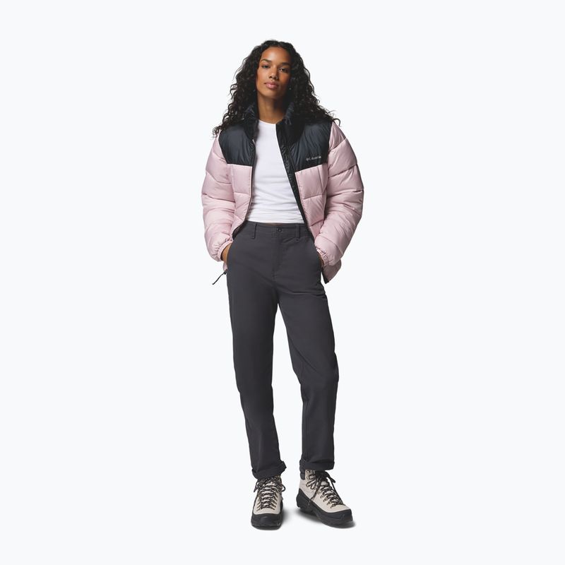 Gefütterte Damenjacke Columbia Puffect III Full Zip mineral pink/black 2