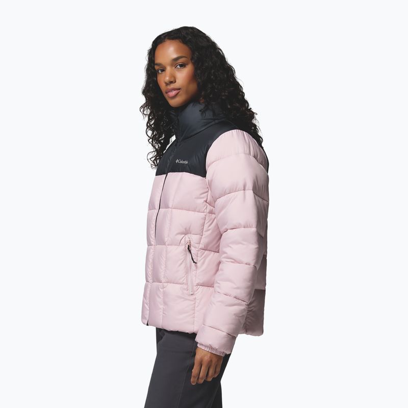Gefütterte Damenjacke Columbia Puffect III Full Zip mineral pink/black 5