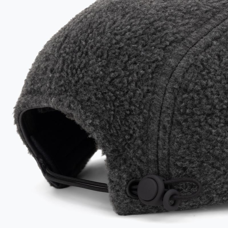 Basecap Columbia Creek Side Thermal 5 Panel charcoal heather fleece/black ripstop 4