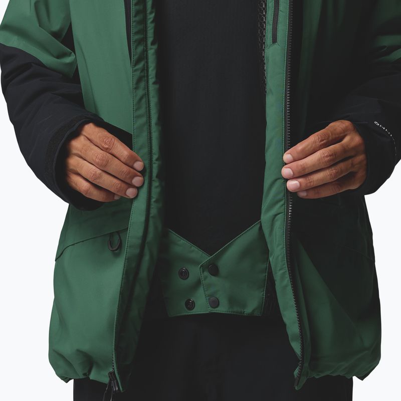Herren-Skijacke Columbia Platinum Peak Insulated rain forest/black 9