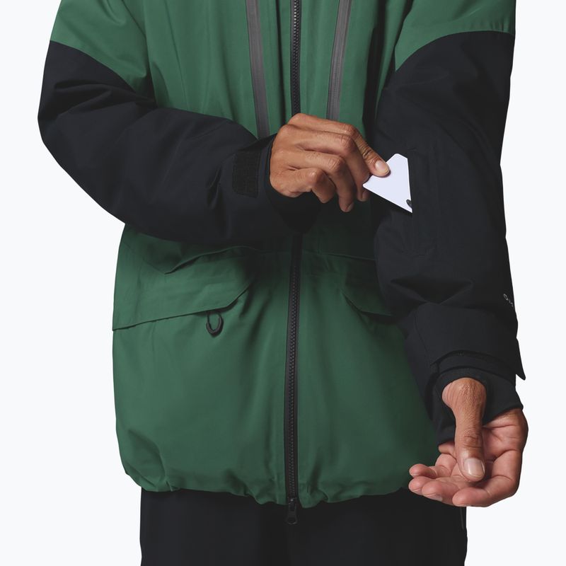 Herren-Skijacke Columbia Platinum Peak Insulated rain forest/black 10