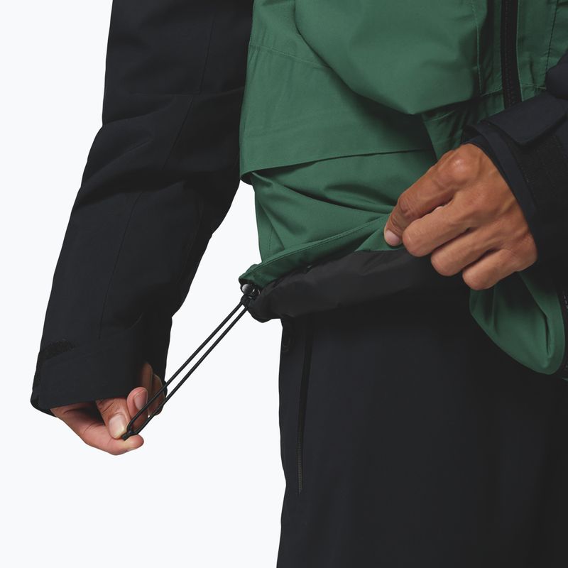 Herren-Skijacke Columbia Platinum Peak Insulated rain forest/black 13