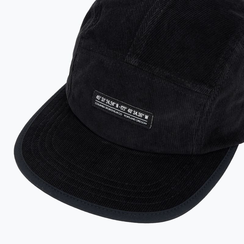 Basecap Columbia Creek Side Thermal 5 Panel black/corduroy 3