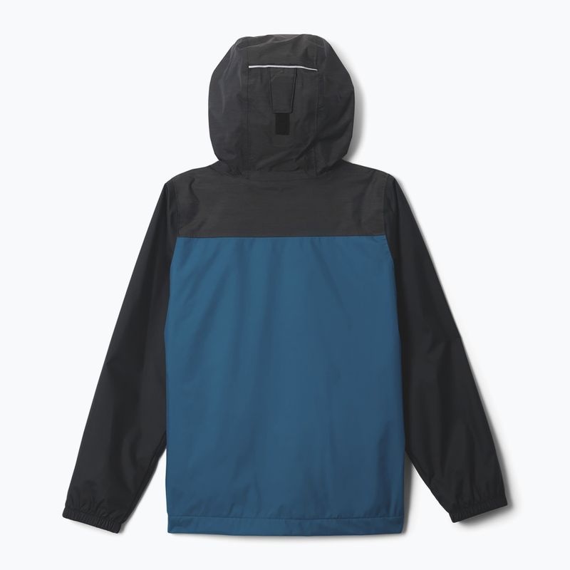 Kinder-Regenjacke Columbia Rainy Trails III Fleece Lined phoenix blue/black 2