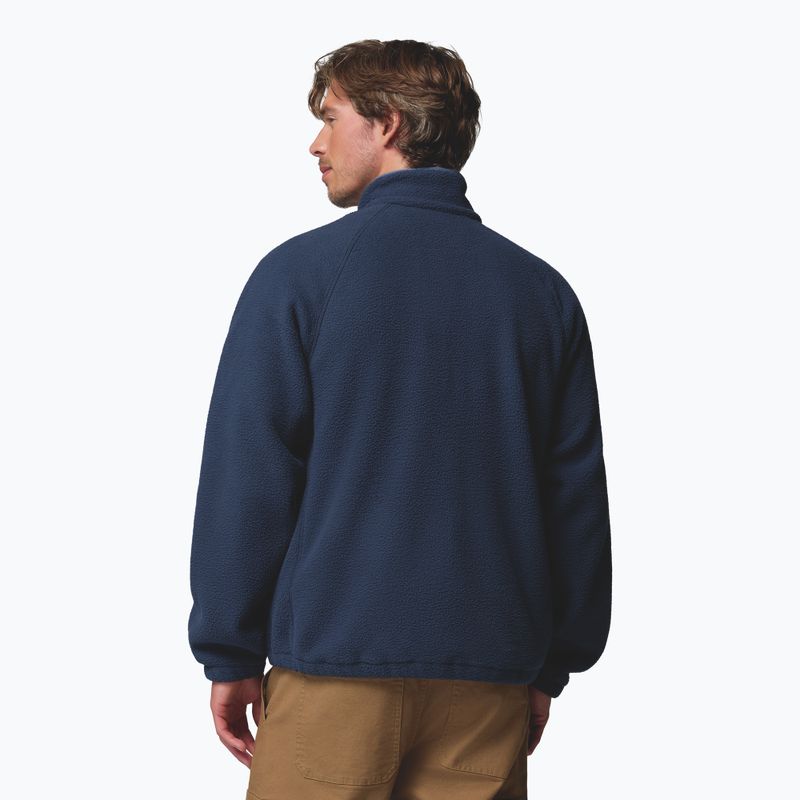 Fleecejacke für Herren Columbia Timber Crest MTR Fleece Full Zip collegiate navy 3