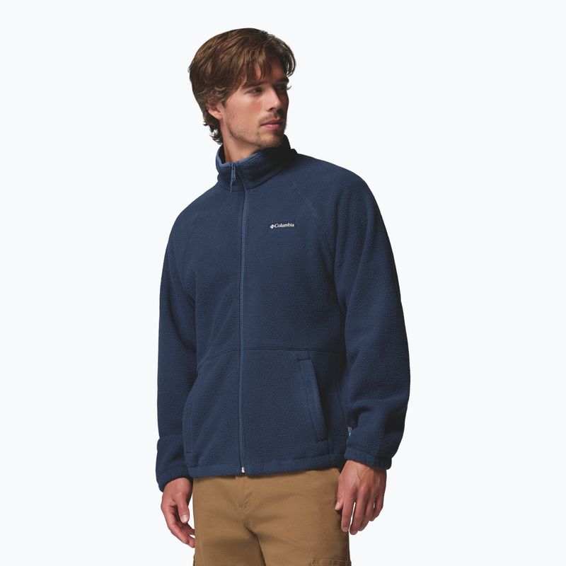 Fleecejacke für Herren Columbia Timber Crest MTR Fleece Full Zip collegiate navy 4