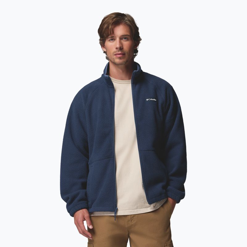 Fleecejacke für Herren Columbia Timber Crest MTR Fleece Full Zip collegiate navy 5