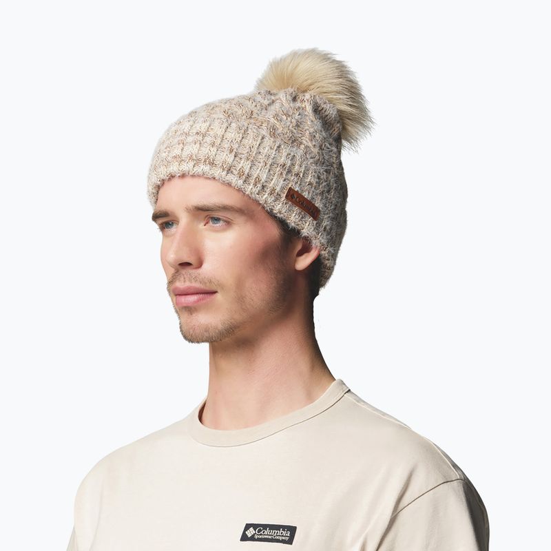 Wintermütze Columbia Winter Blur II Beanie camel brown/skittles 3