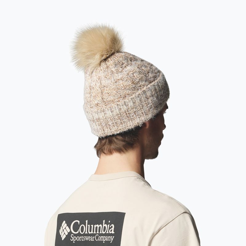 Wintermütze Columbia Winter Blur II Beanie camel brown/skittles 4