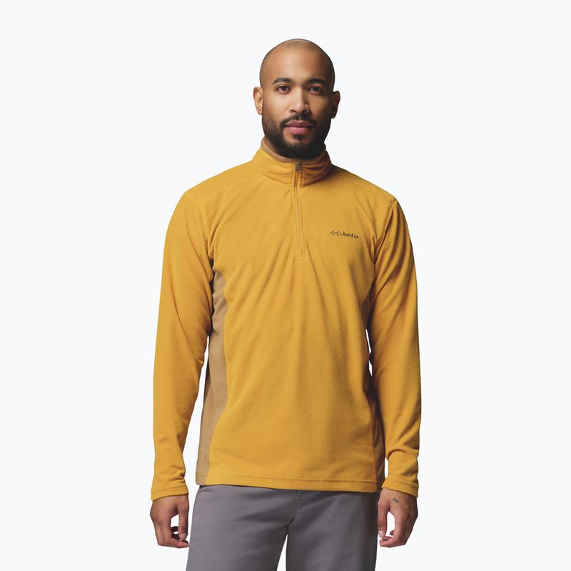 Fleecejacke für Herren Columbia Klamath Range II HZ Squash/Delta