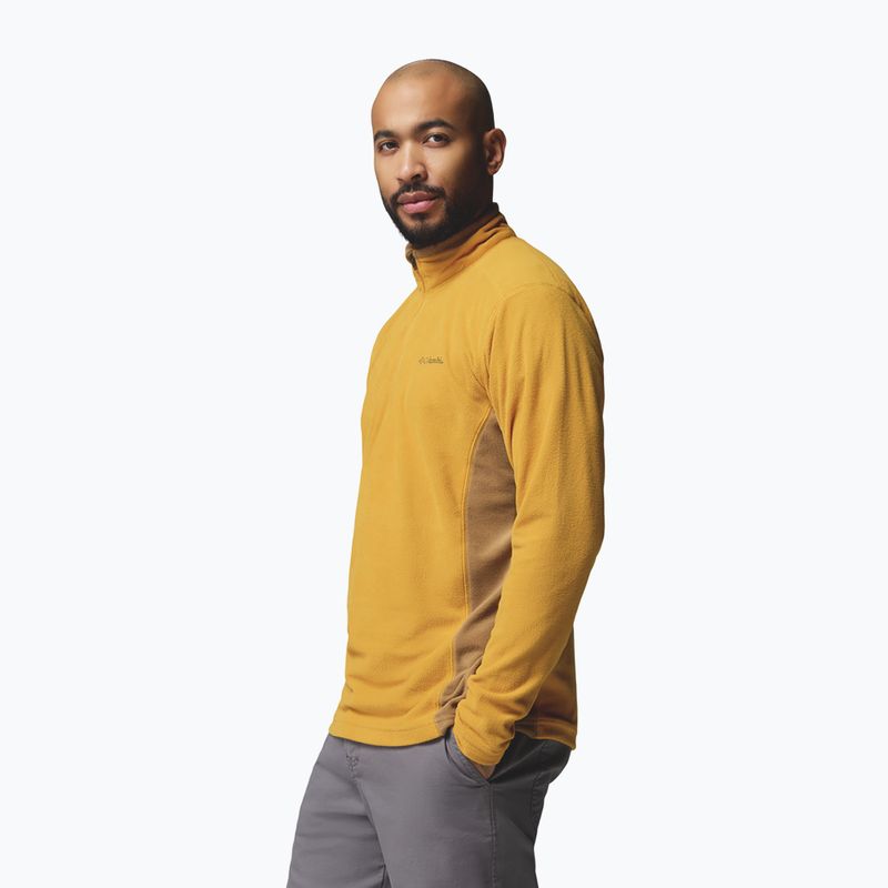 Fleecejacke für Herren Columbia Klamath Range II HZ Squash/Delta 4