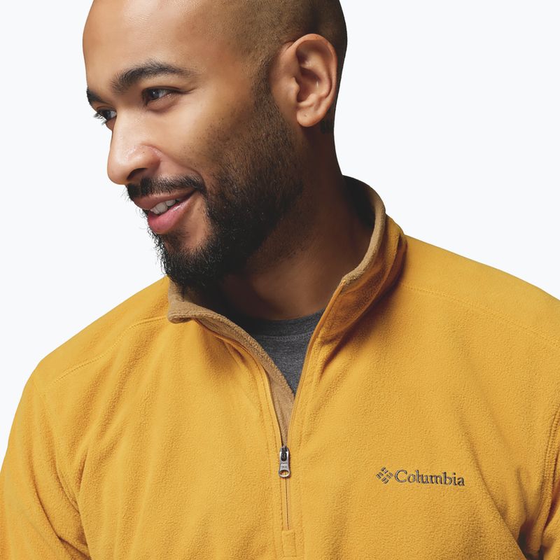Fleecejacke für Herren Columbia Klamath Range II HZ Squash/Delta 5