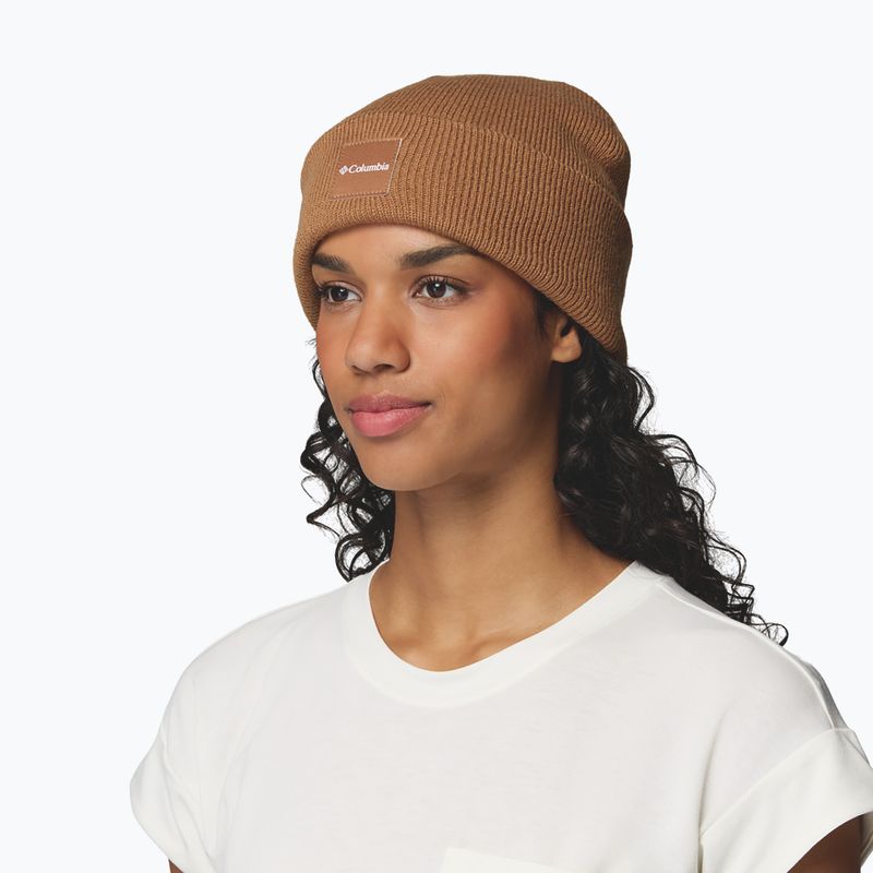 Wintermütze Columbia City Trek Heavyweight Camel Brown 4