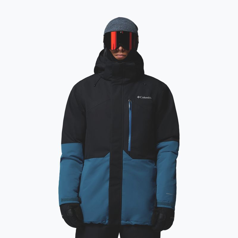 Herren-Skijacke Columbia Last Tracks III black/phoenix blue