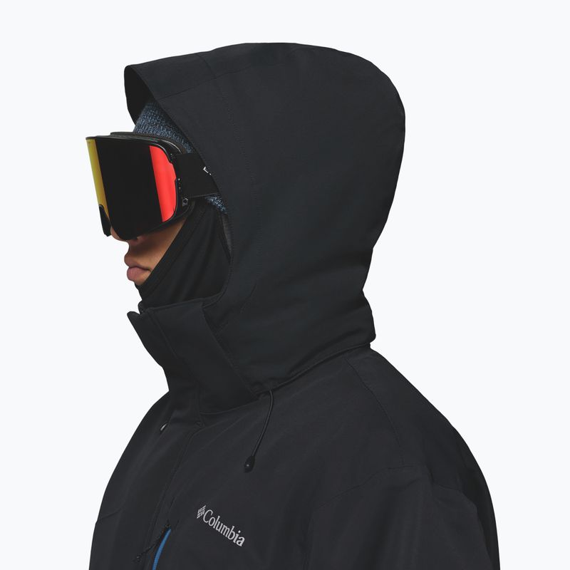 Herren-Skijacke Columbia Last Tracks III black/phoenix blue 9