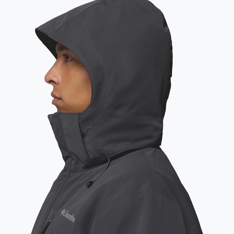 Herren-Skijacke Columbia Last Tracks III shark/red oxide 9