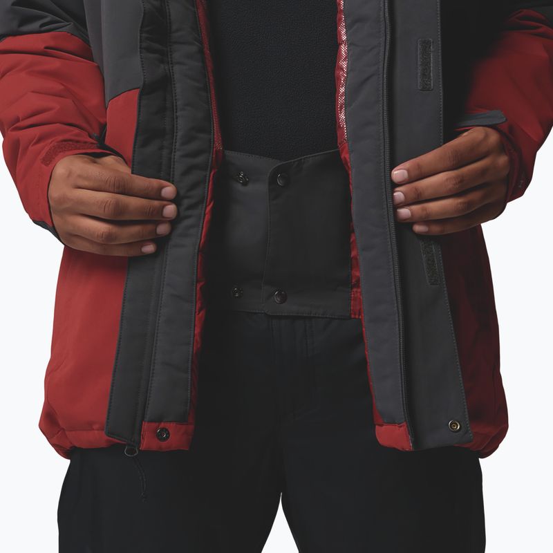 Herren-Skijacke Columbia Last Tracks III shark/red oxide 12